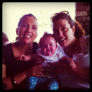 Mom, Avery, and Brook